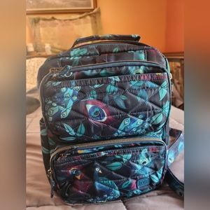 Lug compass crossbody bag/tote